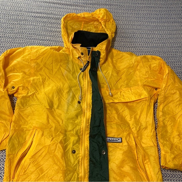 Sperry Top Sider Mens S Windbreaker Jacket Mesh Vent Coat Drawstring Zip Up - Picture 10 of 16